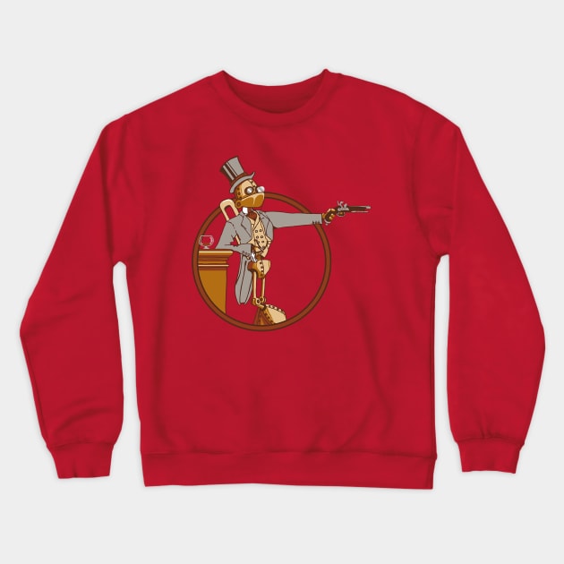 Windup Duelist Crewneck Sweatshirt by kevlar51